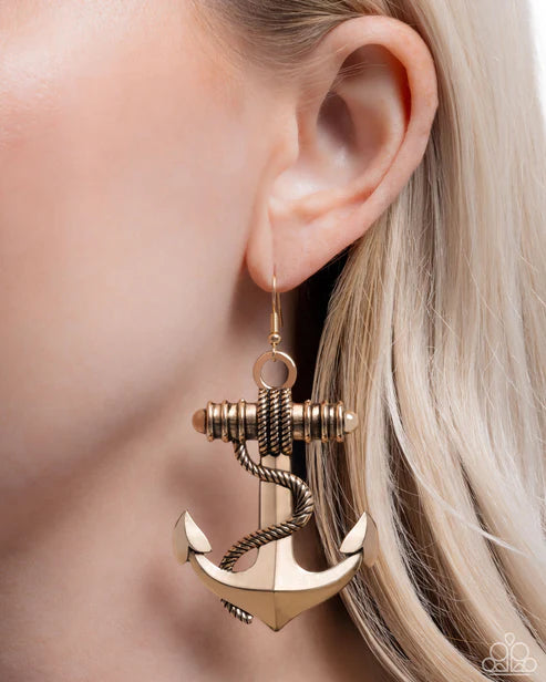 Adorable Anchor - Gold