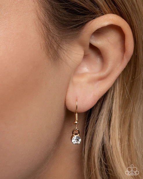 Panoramic Padlock - Gold