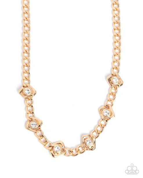 Square Silhouette - Gold