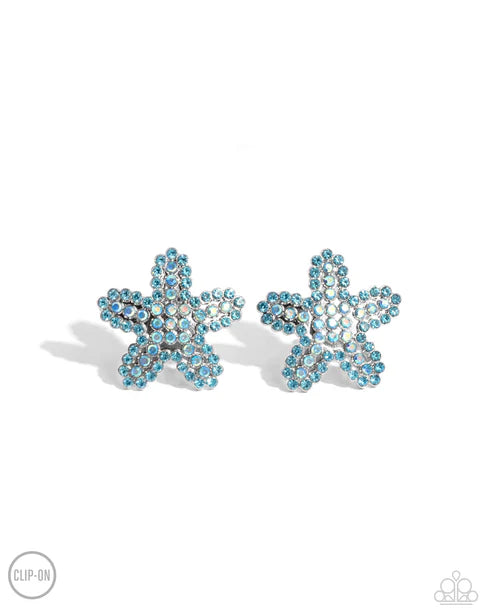 Starfish Serenade - Blue - Clip-On