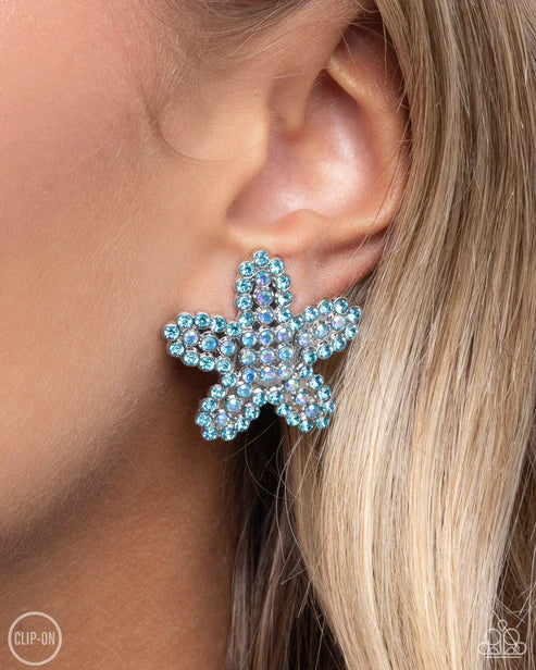 Starfish Serenade - Blue - Clip-On