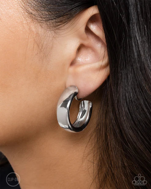 Round Reputation - Silver - Clip-On