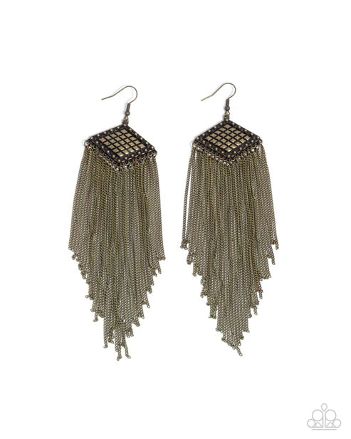 Forged Fringe - Brass