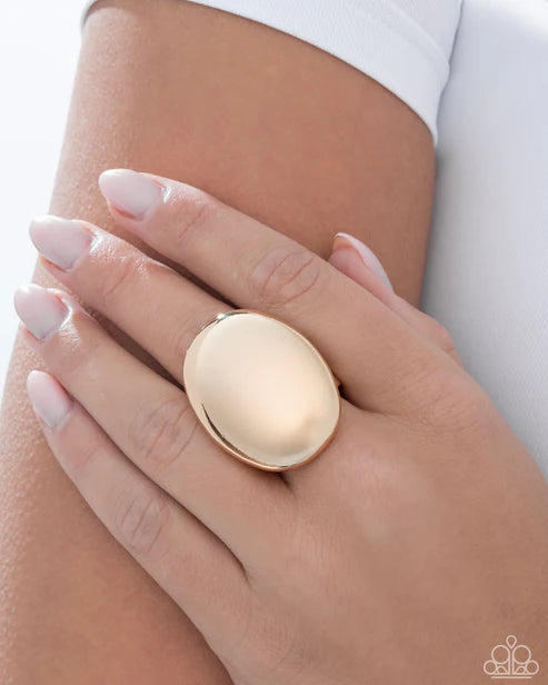 Omniscient Oval - Gold