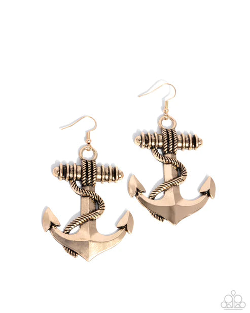 Adorable Anchor - Gold