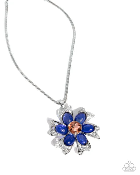 Floral Figurehead - Blue